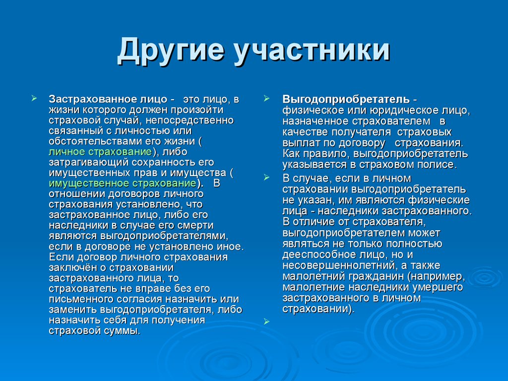 Должна происходить. Разница между застрахованным лицом и выгодоприобретателем. Понятие застрахованное лицо. Застрахованное лицо это в страховании. Застрахованное лицо и выгодоприобретатель отличия.