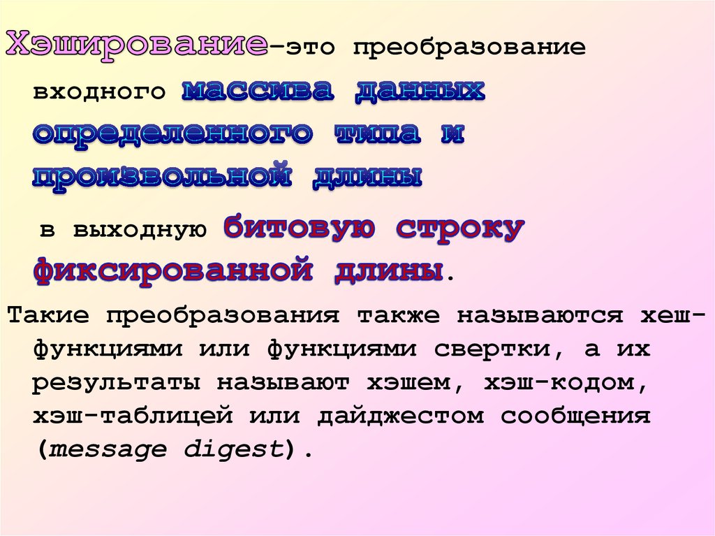 Хэширование и пароли 10 класс презентация. Входной массив это что. Метод деления хеш функция. Битовая строка фиксированной длины это.