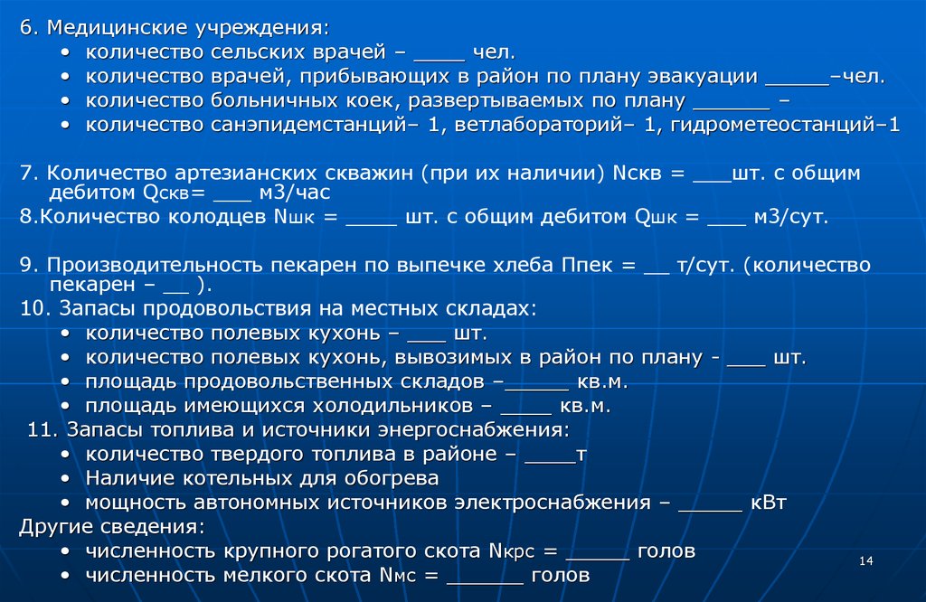 Дайте характеристику изученных районов по плану