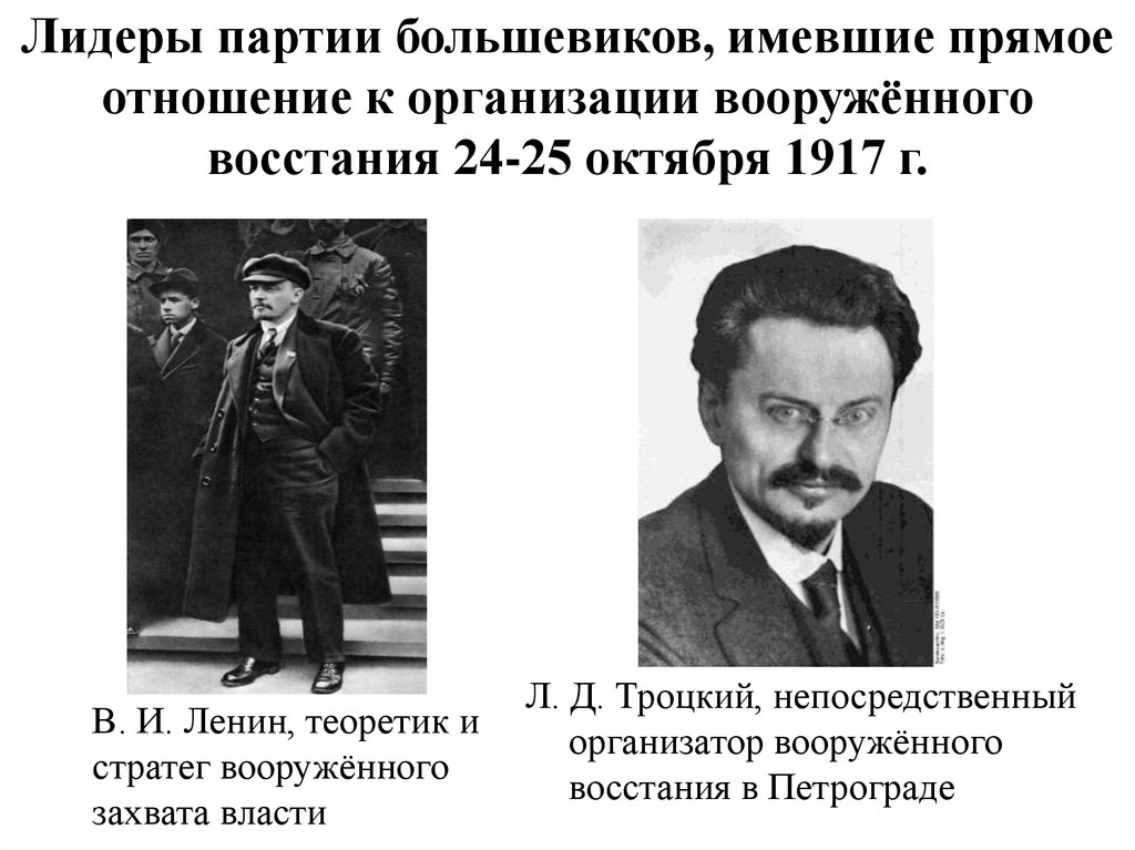 Большевики лидеры. Лидер Большевиков Ленин 1917. Руководители Большевиков в 1917. Основные представители Большевиков. Большевики 1917 года Лидеры.