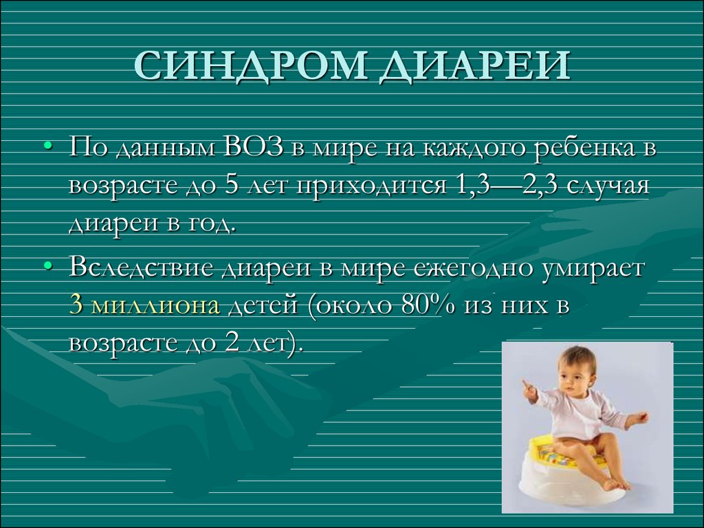 Синдром диареи презентация