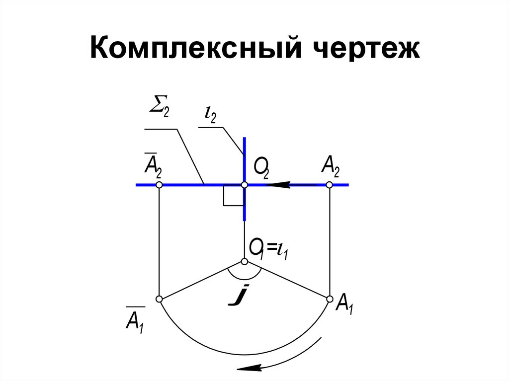 Комплексный чертеж поверхности