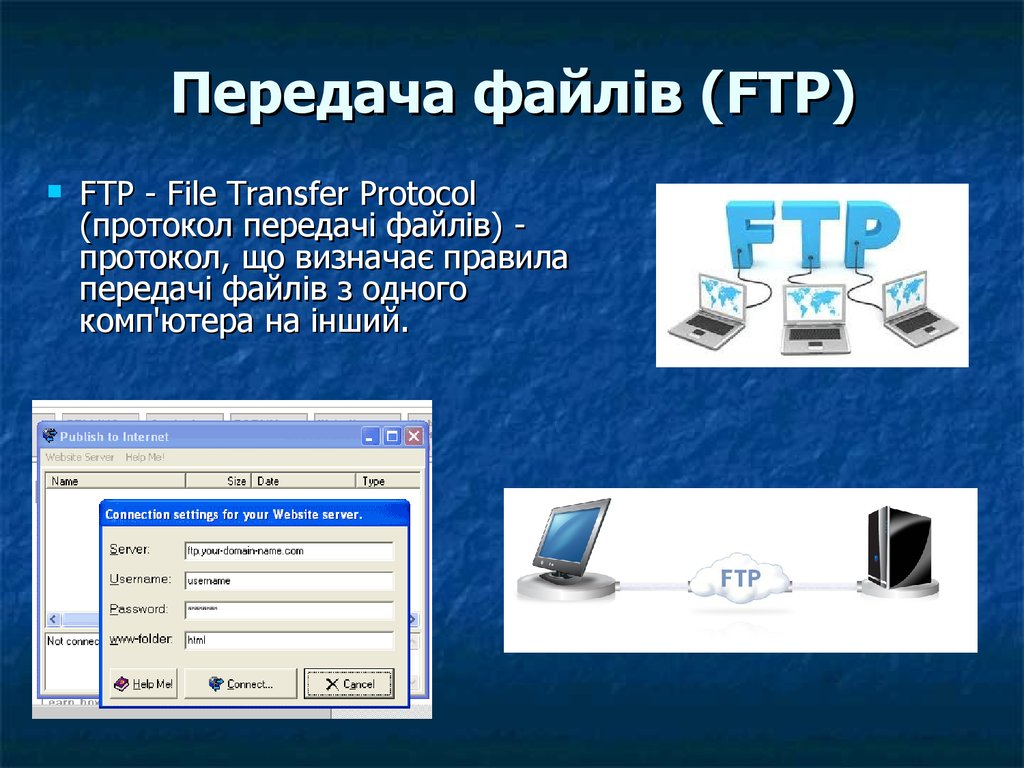 Адрес папки по ftp