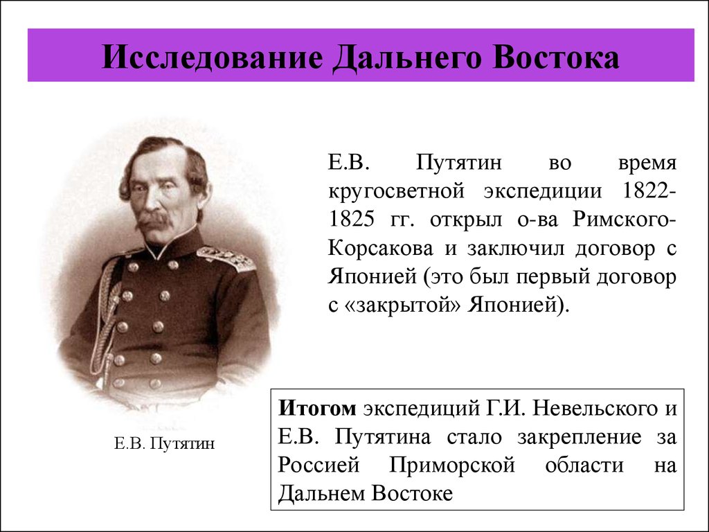 Исследователи дальнего востока презентация