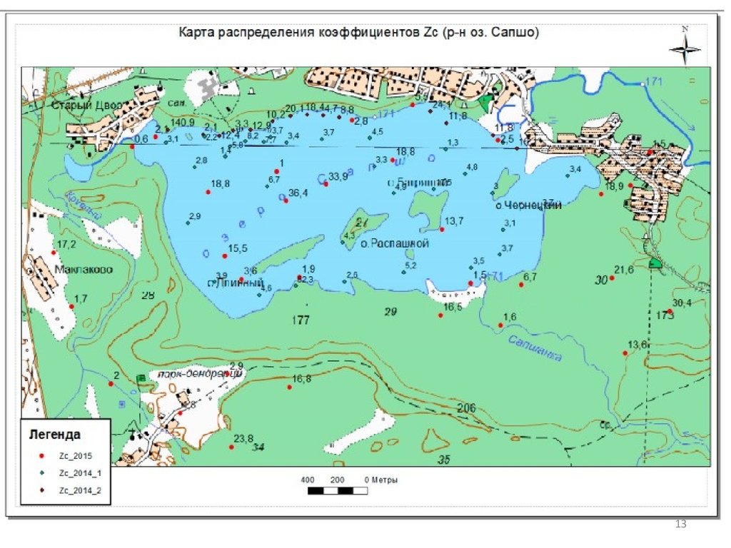 Карта глубин смоленской области