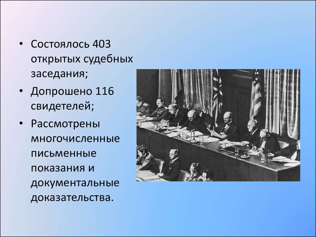 Когда начал свою работу нюрнбергский процесс. Нюрнбергский трибунал 403 заседания. Классный час Нюрнбергский процесс. Нюрнбергский процесс слайд. Открытие Нюрнбергского процесса.