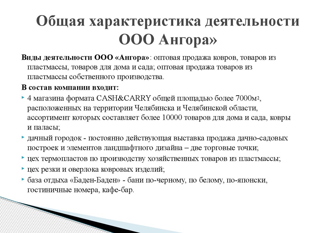 Характеристика деятельности ООО. Характеристика деятельности ООО «эмаль».. Общая характеристика деятельности ООО яхтинге. Характеристика деятельности ГАДЕМИНА.