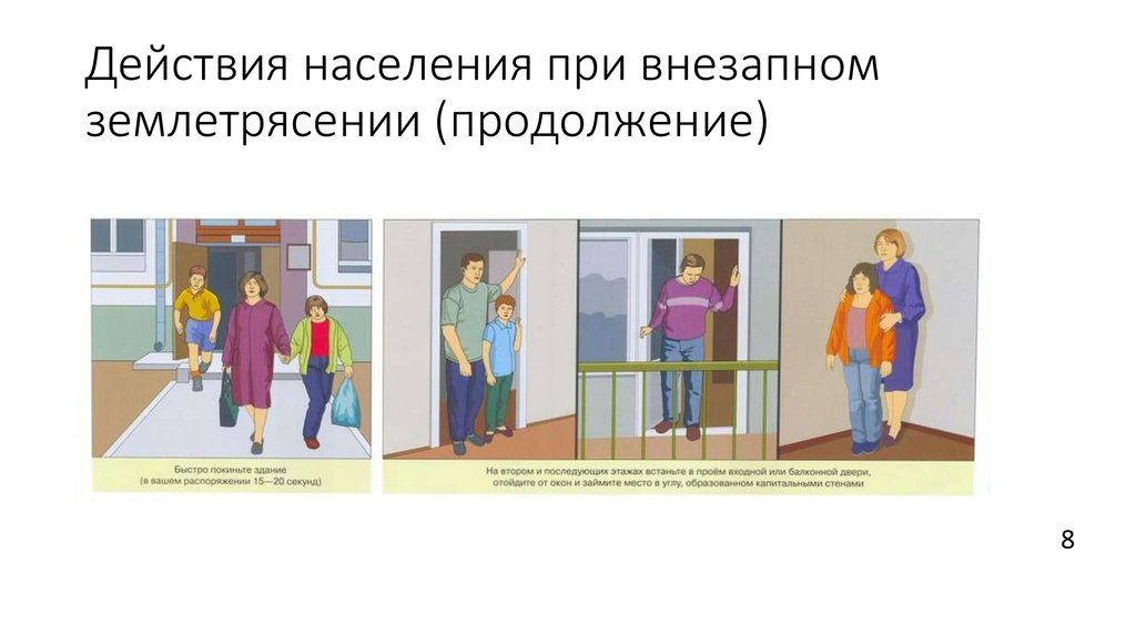 Порядок землетрясения