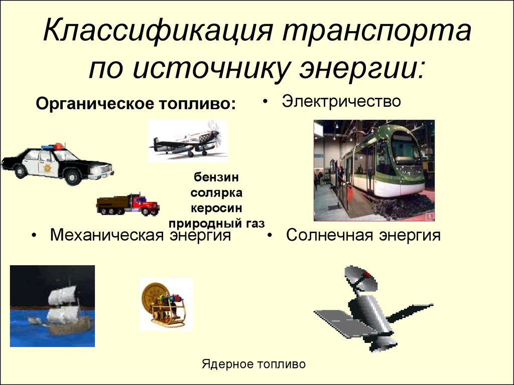 Презентация по теме использование электроэнергии в транспорте