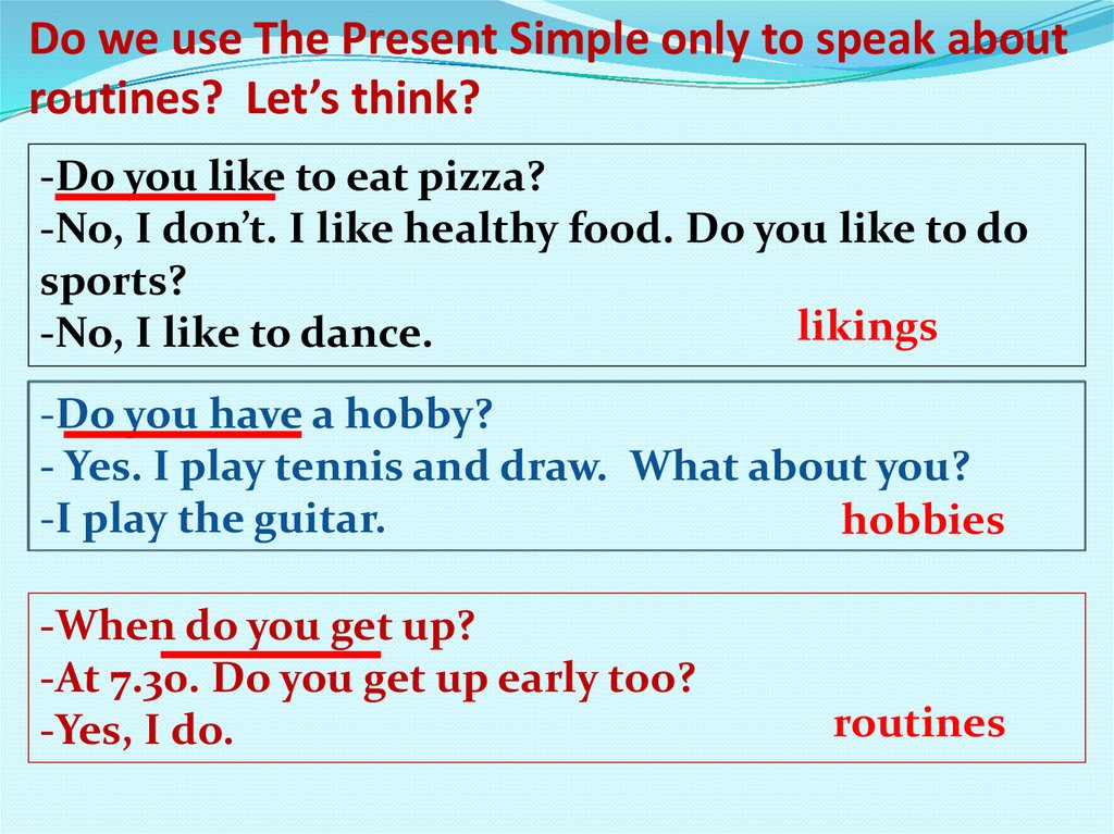 Present Simple Reading Comprehension for ESL Learners