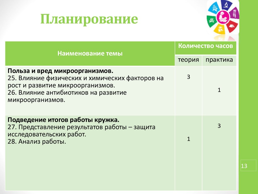 Рабочая программа кружкам