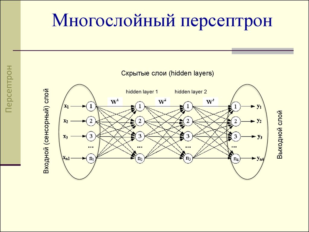 Нейронные слои. Математическая модель многослойного персептрона. Многослойный персептрон скрытый слой что это. Структура многослойного персептрона. Персептрон с двумя скрытыми слоями.