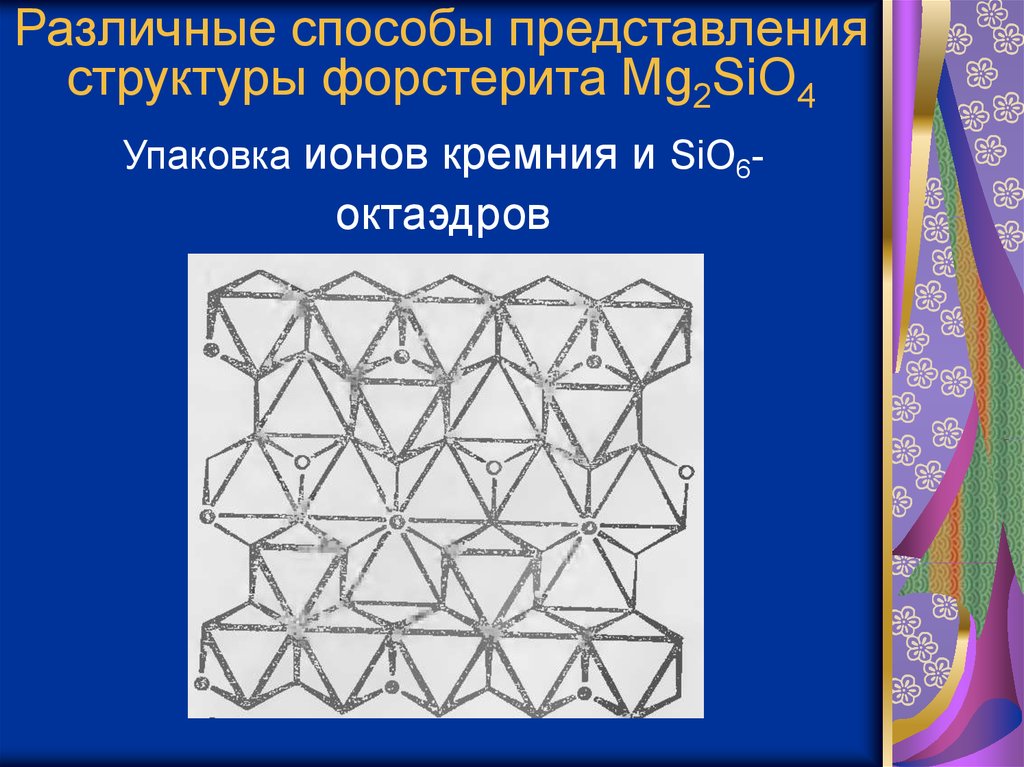 Структурное представление. Структура форстерита. Структура представления. Иона кремния. Филлосиликатная структура это как.