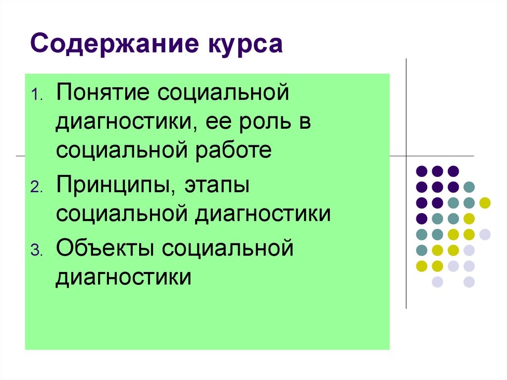 Карта социальной диагностики. Этапы социальной диагностики. Социальная диагностика принципы. Роль социальной диагностики в социальной работе. Объект и предмет социальной диагностики.