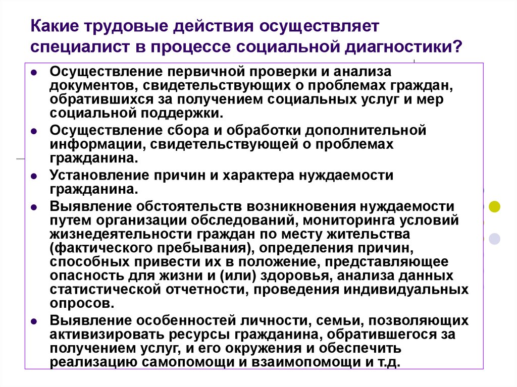 Суть диагностики