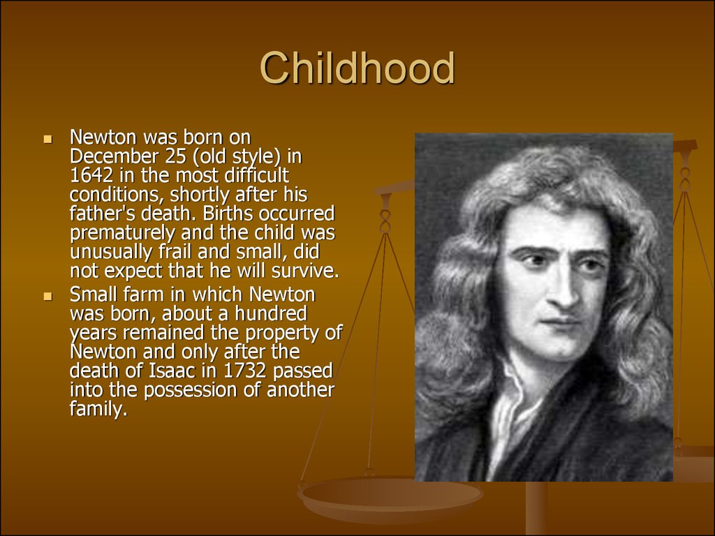 when was isaac newton born