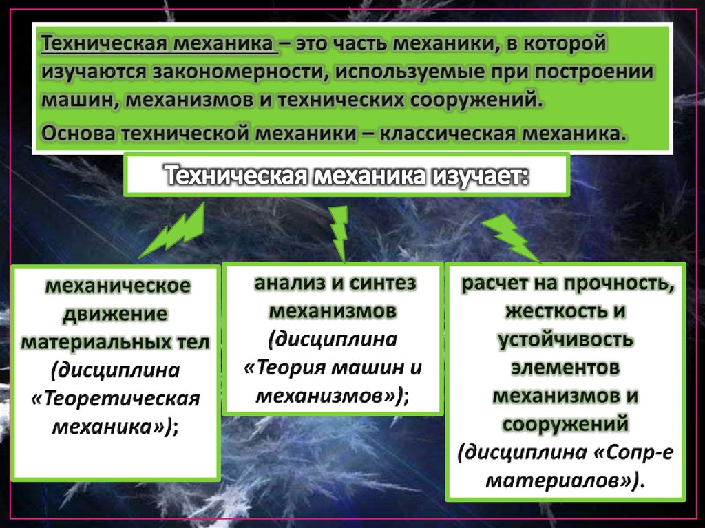 Что изучает механика. Техническая механика. Что изучает техническая механика. Дисциплина техническая механика. Техническая механика разделы.