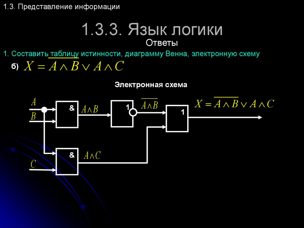 Электронная схема naf