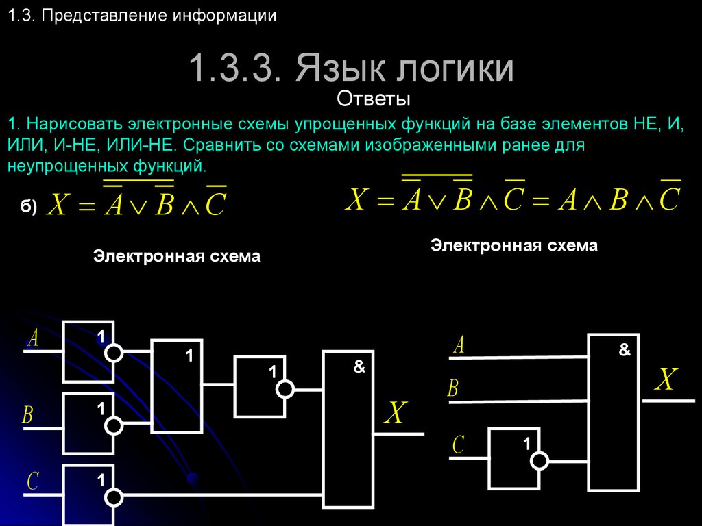 Укажите схему электронного. Электронная схема +x )2)8)4.