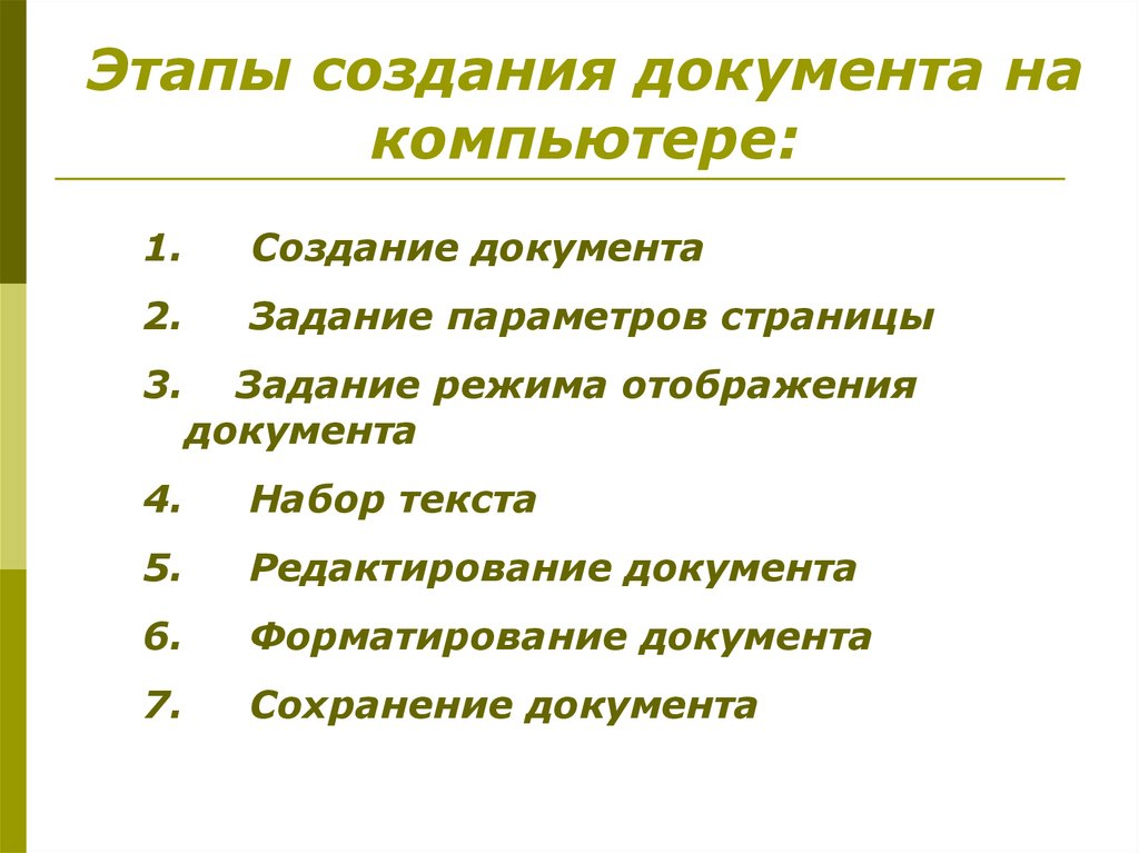 Стадии документа. Этапы создания текстового документа. Текстовая информация этапы создания документа. Перечислите этапы создания текстового документа.. Этапы создания документа на компьютере.