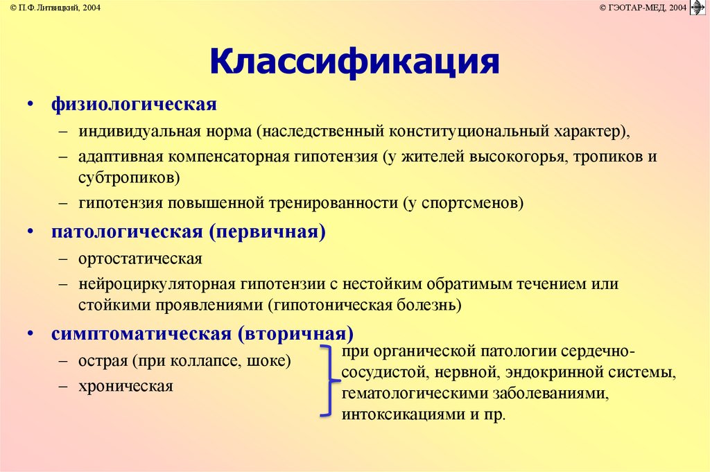 Хроническая гипотония. Гипотензия классификация. Вторичная гипотензия причины. Острая гипотензия причины. Причины патологической гипотензии.