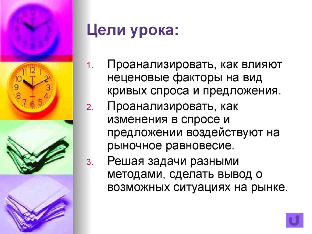 Презентация на тему спрос. Цель урока контрольной работы. Неценовые факторы спроса и предложения. Цель урока спрос. Как анализировать предложение на рынке.