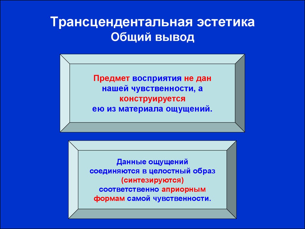 Эстетика презентация