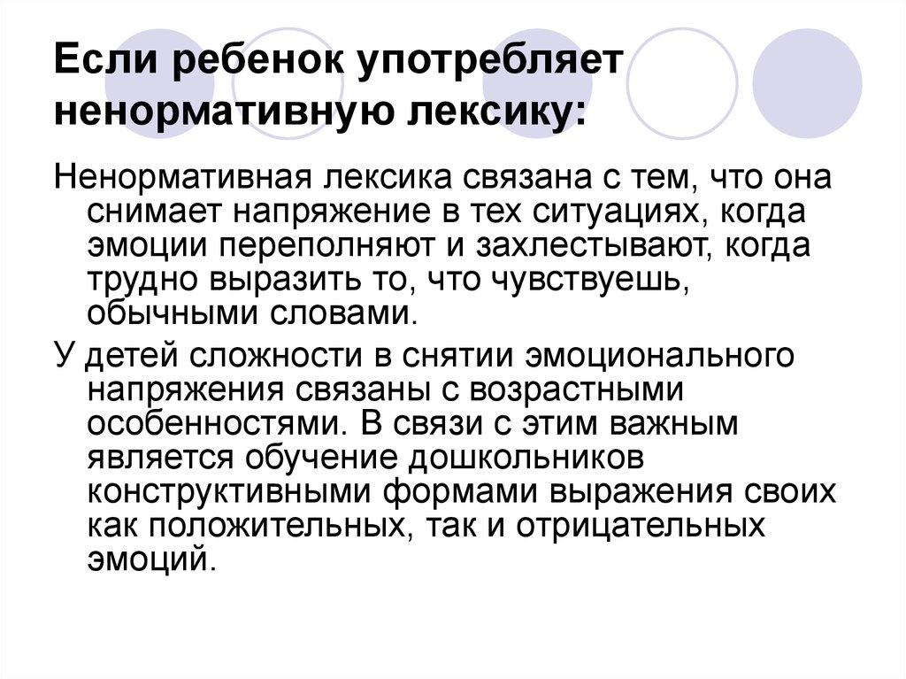 Нецензурная лексика в коммуникативной деятельности подростков презентация