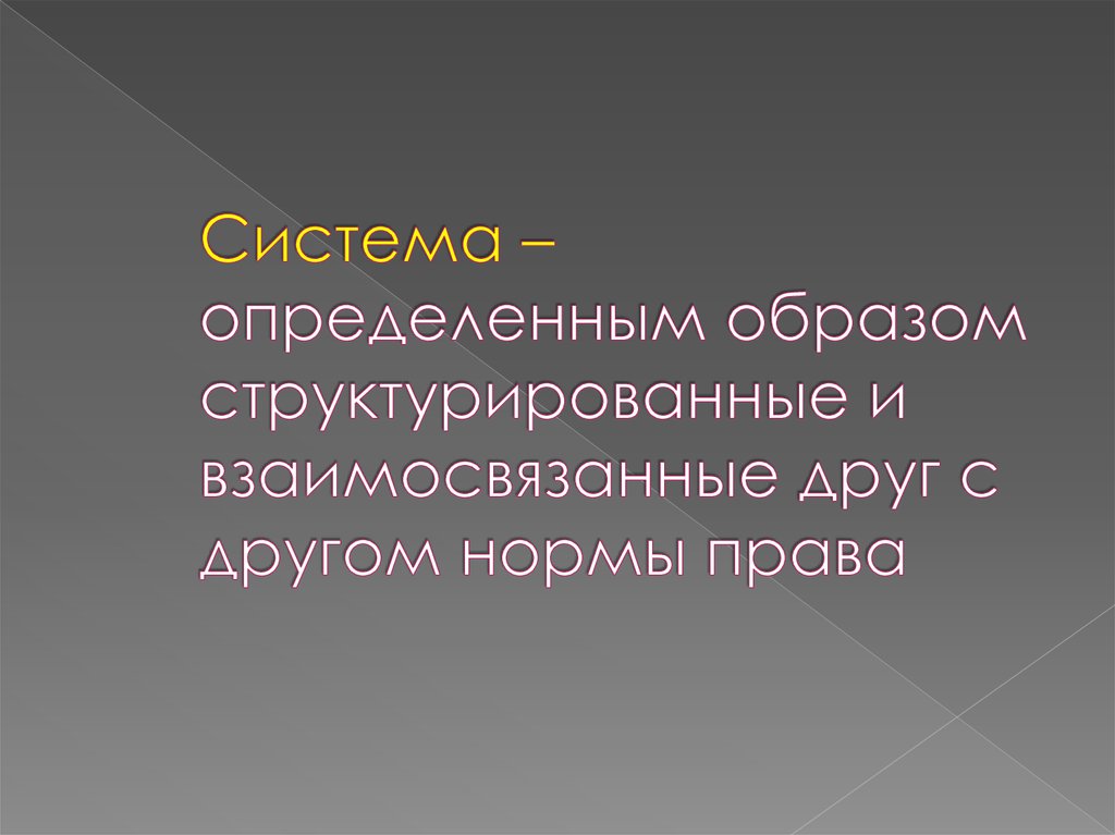 Система образов как определить