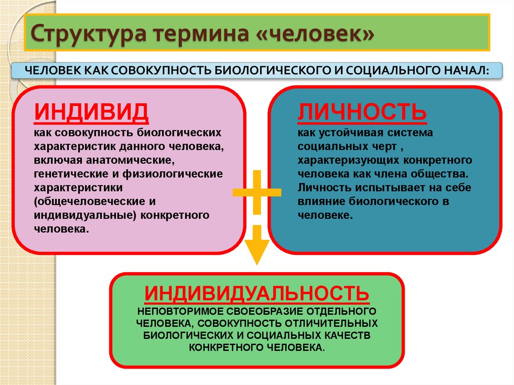 Совокупность черт. Соотношение понятий индивид личность индивидуальность. Индивид индивидуальность личность Обществознание. Человек индивид личность Обществознание. Понятие личность в обществознании.