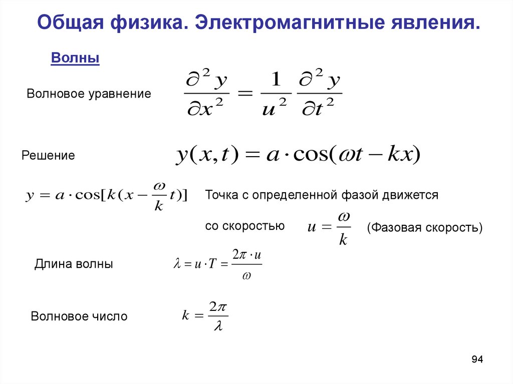 Основная физика. Формула для расчета волнового числа. Фазовая скорость электромагнитной волны формула. Волновое число и длина волны связаны соотношением. Длина волны волновое число фазовая скорость.