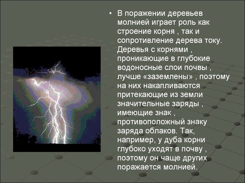 Поражение молнией. Презентация поражение молнией. Поражения деревьев молниями проект. Область поражения молнии. Косвенное поражение молнией это.