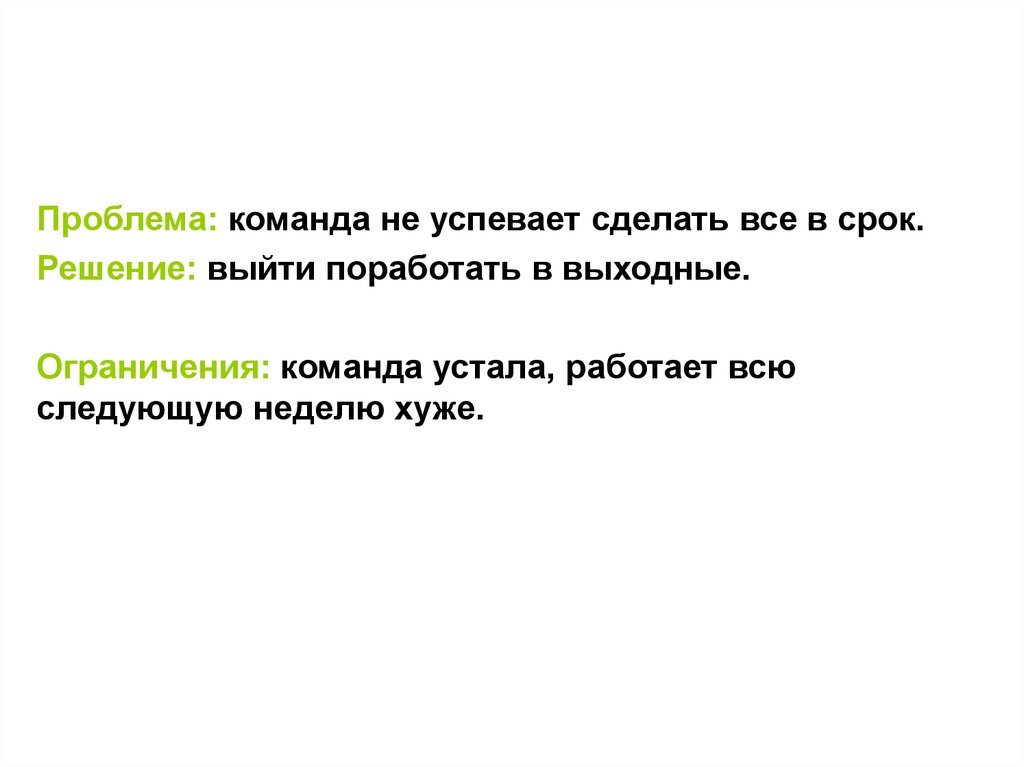 Количество команд ограничено. Ограничения команды.