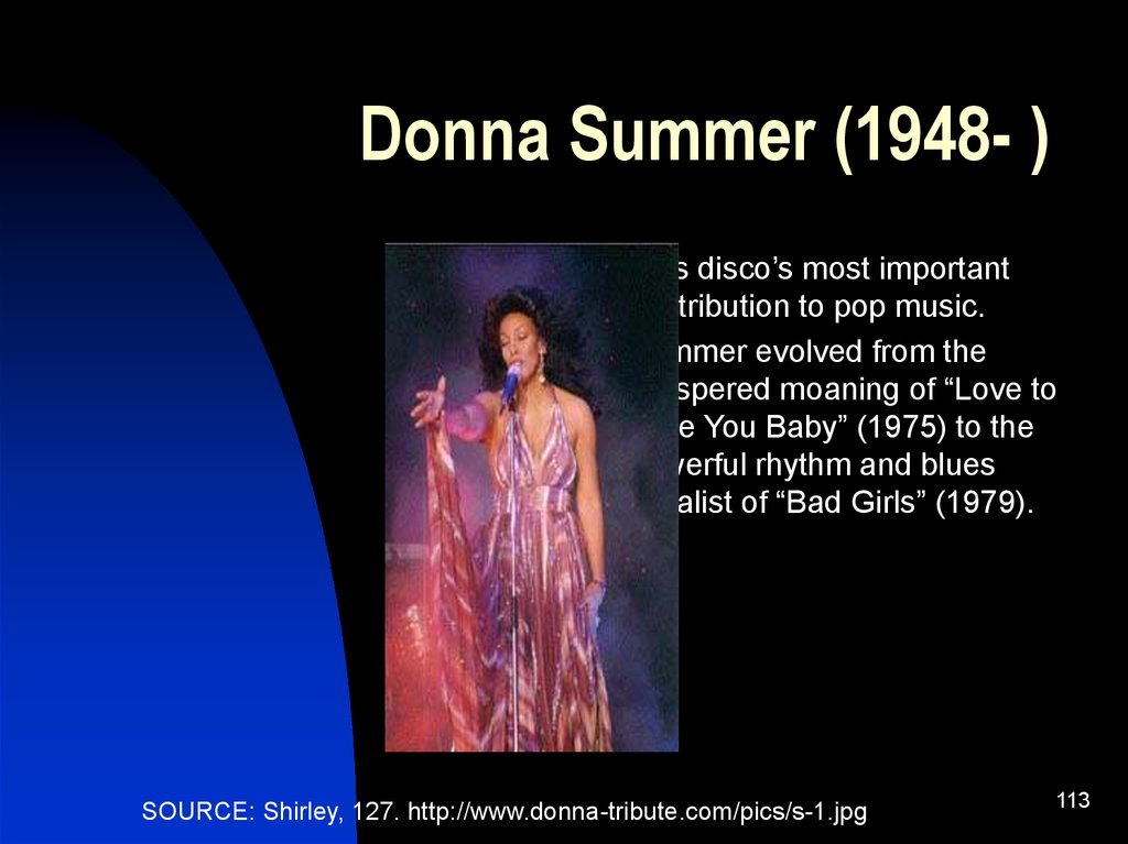 Donna Summer (1948- )