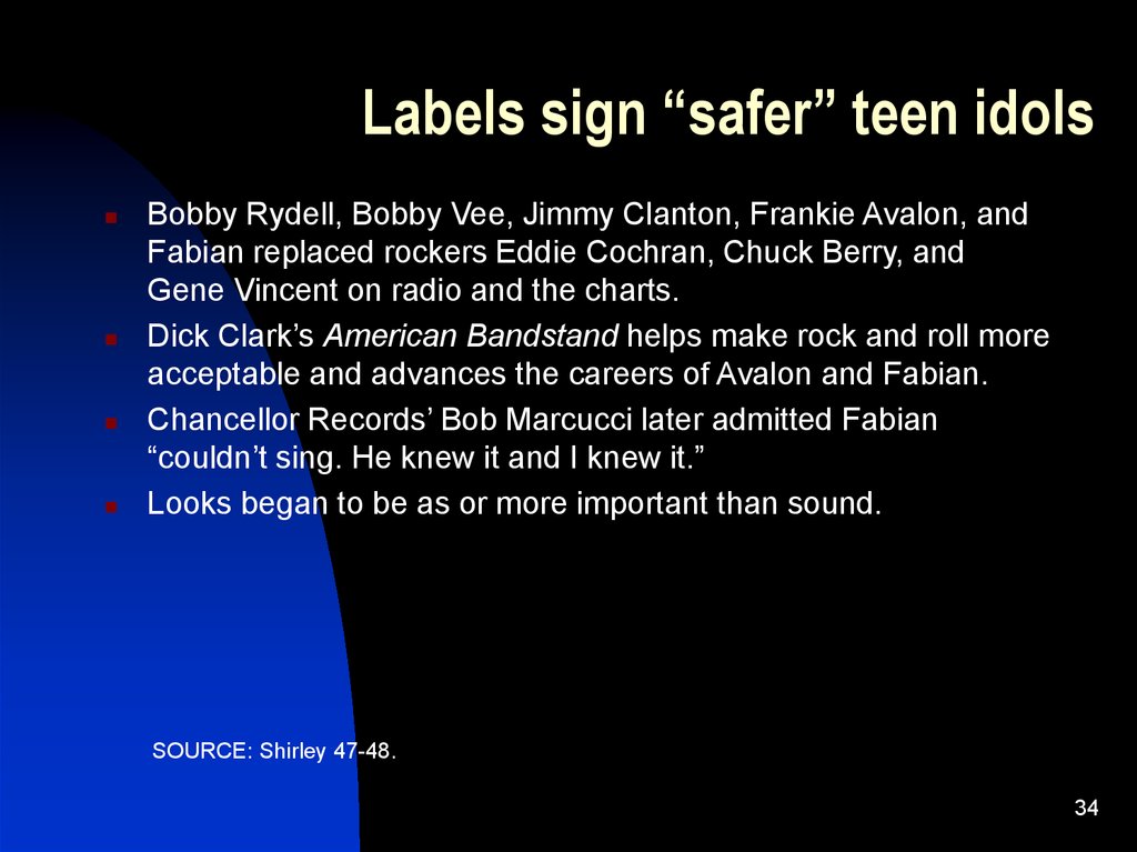 Labels sign “safer” teen idols