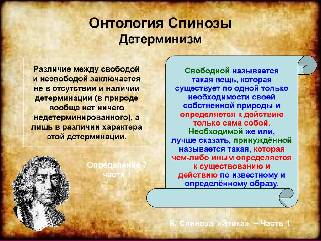 Онтология. Онтология б Спинозы. Онтологическое учение Спинозы – это. Онтология представители. Детерминизм Спинозы.