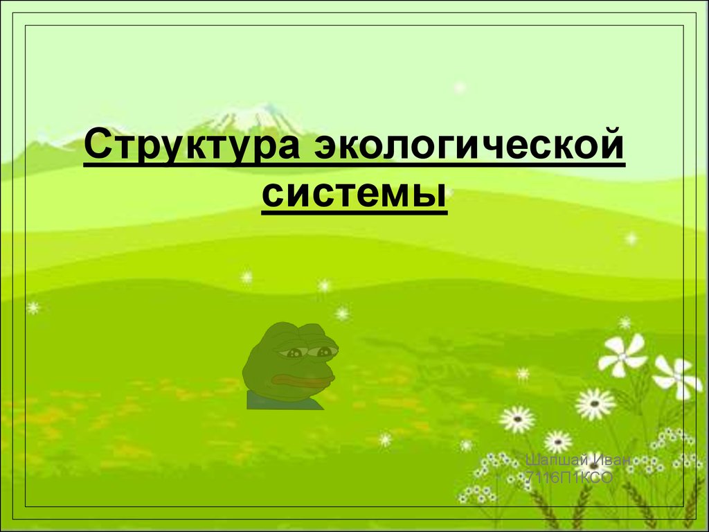 1 природную систему. Структура экологической системы презентация. Экологические сказки титульный лист. Экосистема конкурс. Экология строение вещества подготовительная группа.