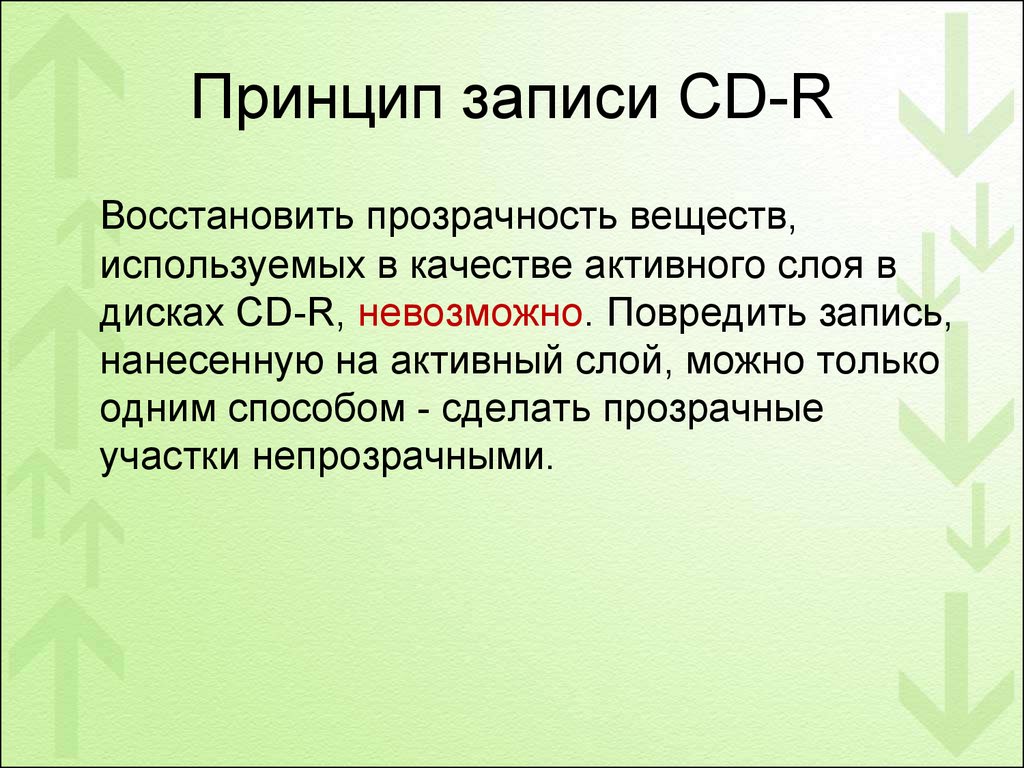 Принципы записи. Принцип записи CD-R. Принципы записи информации на CD DVD диски. Принцип записи на DVD-диск.