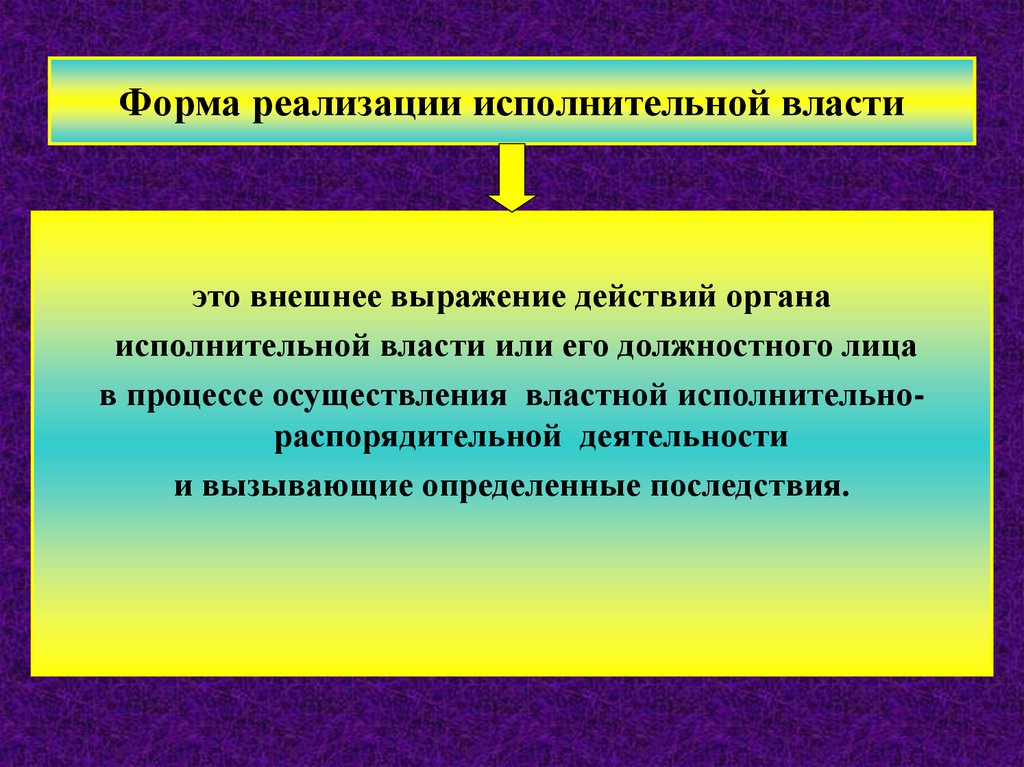 Понятие и значение формы. Формы осуществления исполнительной власти. Правовые формы осуществления исполнительной власти. Формы и методы реализации исполнительной власти. Понятие форм осуществления исполнительной власти.