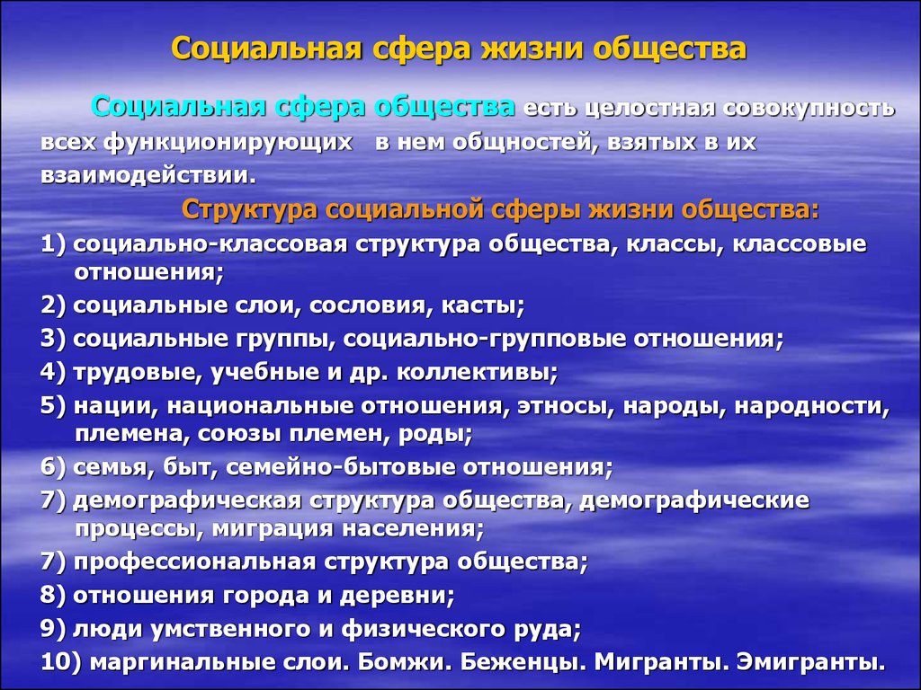 Виды социальной сферы. Социальная сфера общества. Социальная сфера это в обществознании. Социаотнаясфера общества. Структура социальной СФ.