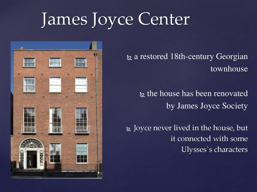James Joyce Center