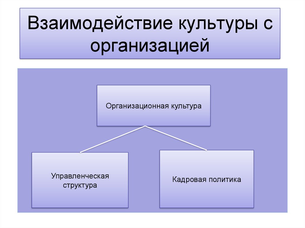 Культура взаимоотношений