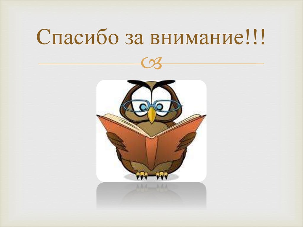 Спасибо за внимание!!!