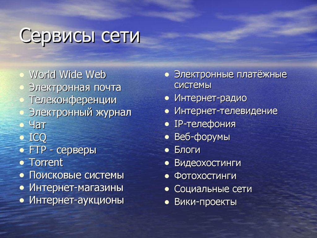 Сервисы сети интернет. Сервисы сети. Сервисы предоставляемые сетью интернет. Сервисы сети интернет картинки. Сервисы сети интернета World wide web.