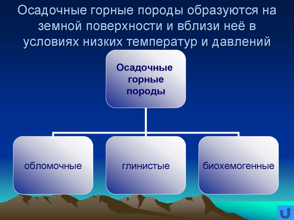 Осадочные породы презентация