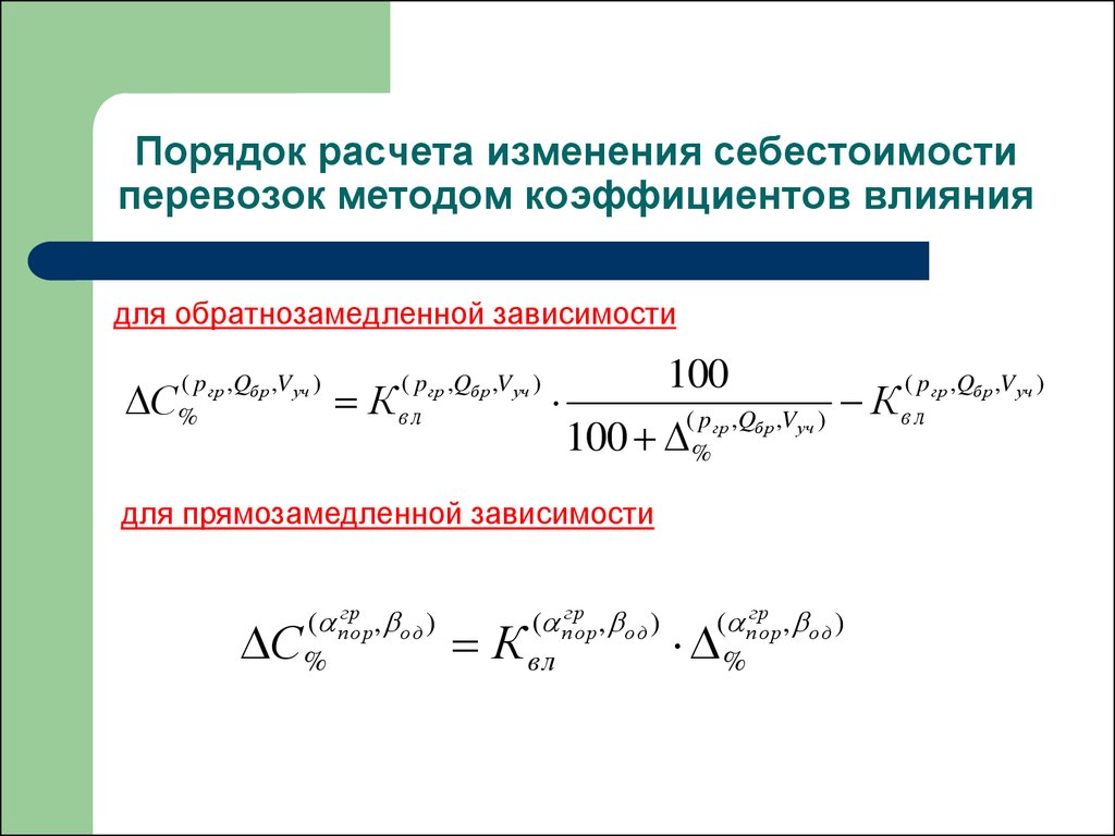 Рассчитайте как изменилось. Порядок расчета себестоимости. Порядок расчетов. Влияние изменения себестоимости. Расчет изменения показателя пациента.