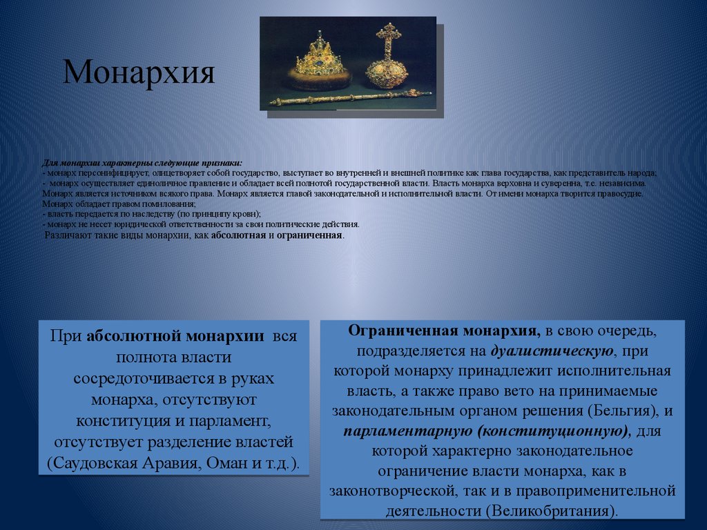 Монархия право. Монарх осуществляет власть единолично. Понятие главы государства. Монархия как передается власть. Глава государства термин.