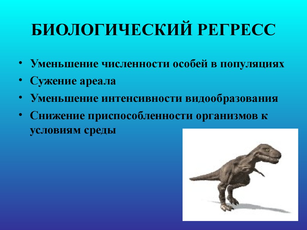 Презентация биологический прогресс и регресс 11 класс