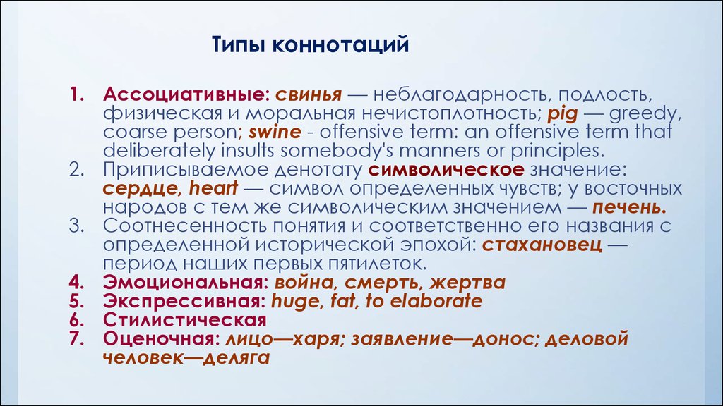 Кулинизм что это простыми словами. Коннотация примеры. Типы коннотаций в русском языке. Стилистическая коннотация примеры. Коннотация слова.
