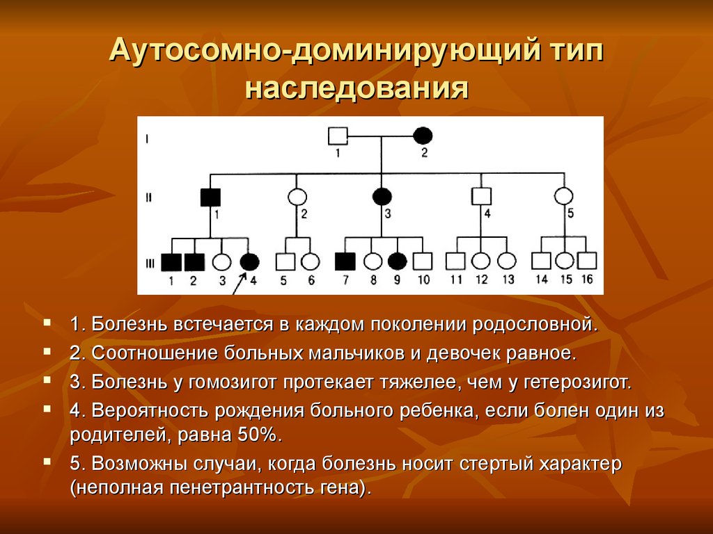 Аутосомные доминантные наследственные заболевания. Аутосомнодо доминат Тип насл. Родословная с аутосомно-доминантным типом наследования. Аутосомно-доминантный Тип. Аутосомно-рецессивный Тип наследования признаков у человека:.